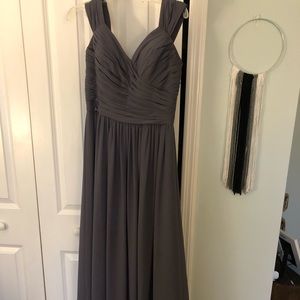 Long Grey Dress